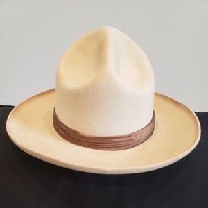 Custom handcrafted Plainview Hat by Byron Hats